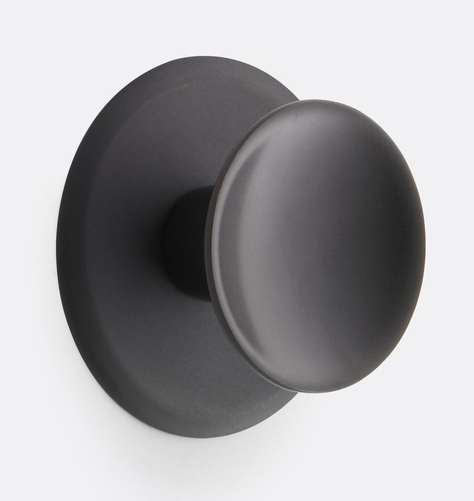 Купить Ручка-кнопка Dish Cabinet Knob with Round Backplate в интернет-магазине roooms.ru