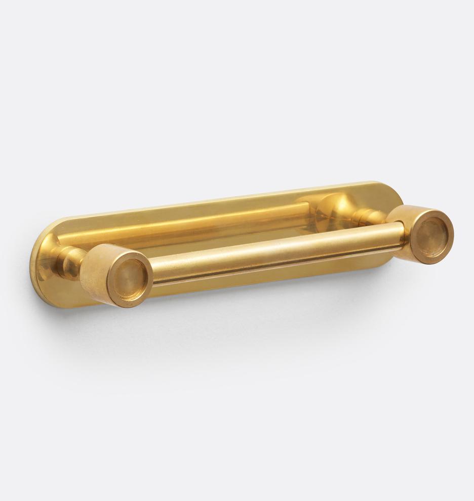 Unlacquered Brass  10.16 см