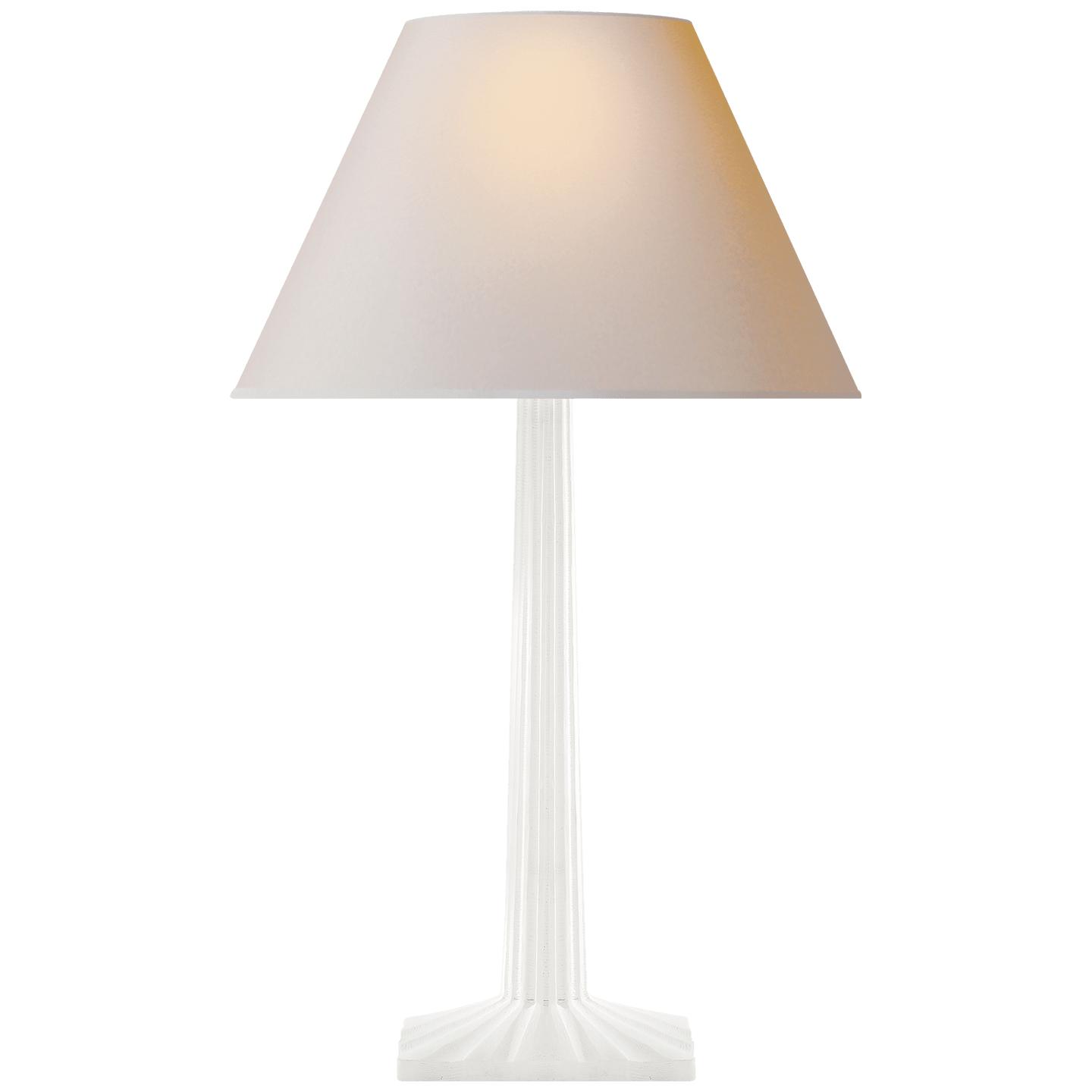 Купить Настольная лампа Strie Fluted Column Table Lamp в интернет-магазине roooms.ru