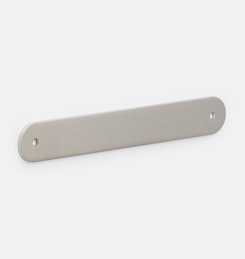 Купить Ручка Rounded Rectangle Drawer Pull Backplate в интернет-магазине roooms.ru