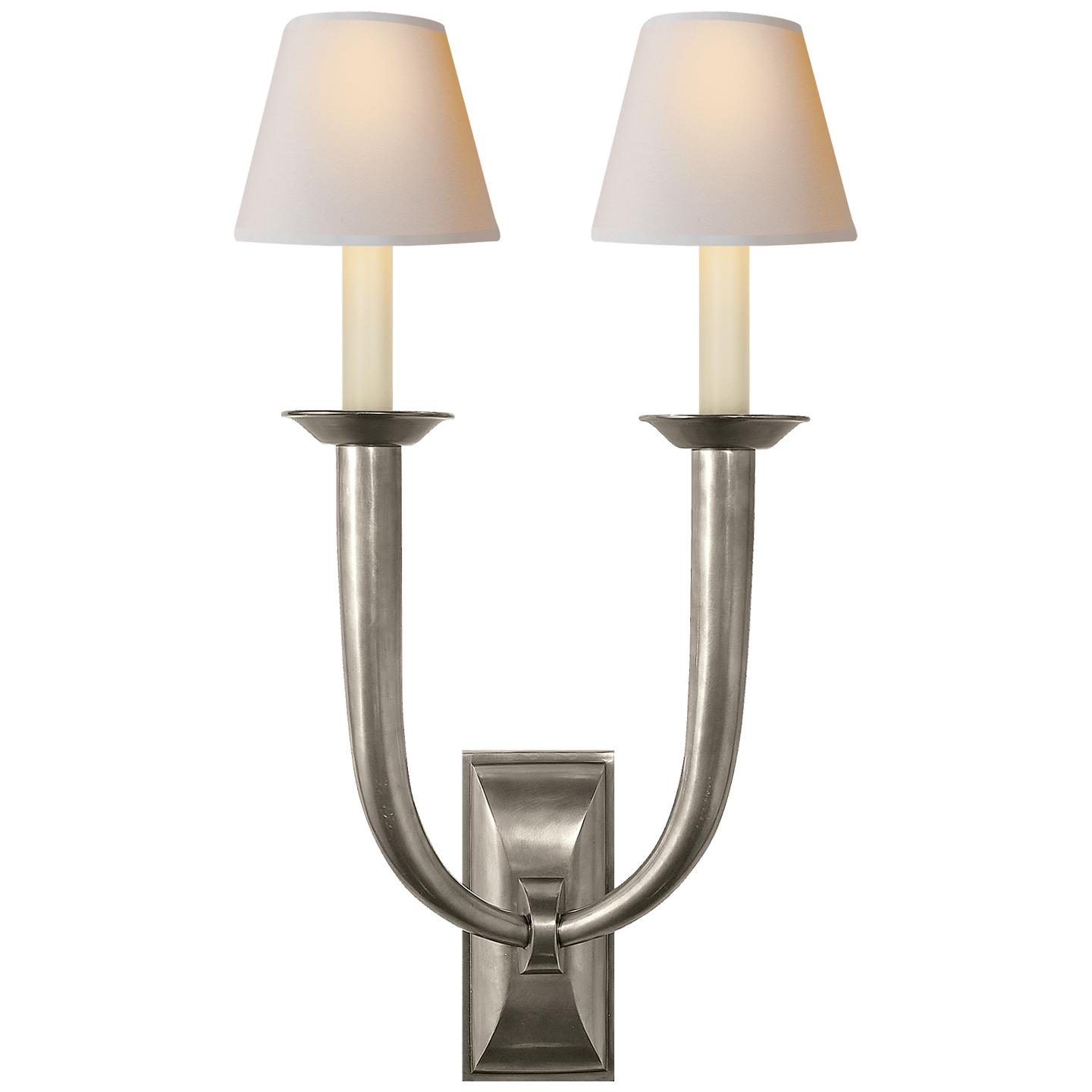 Купить Бра French Deco Horn Double Sconce в интернет-магазине roooms.ru