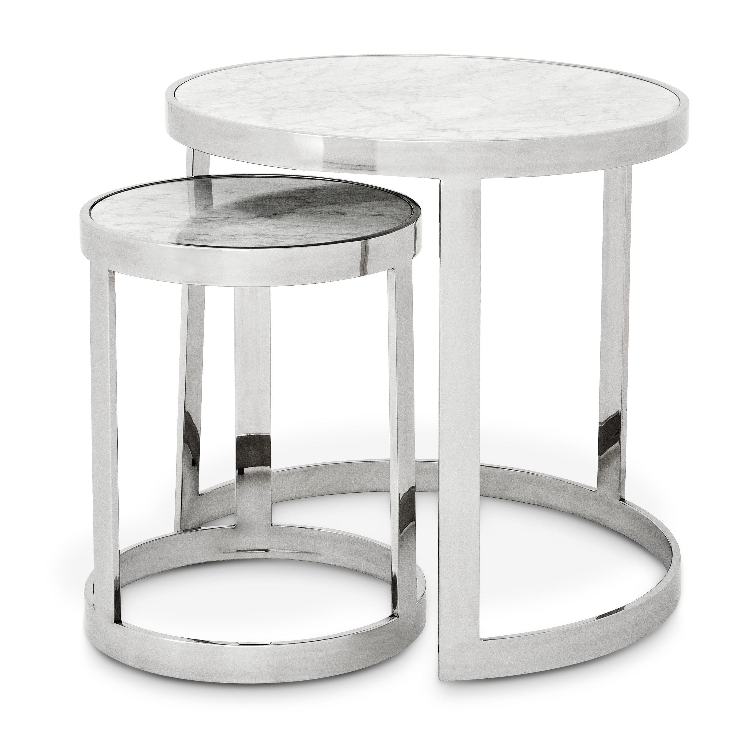 Купить Приставной столик Side Table Fletcher set of 2 в интернет-магазине roooms.ru