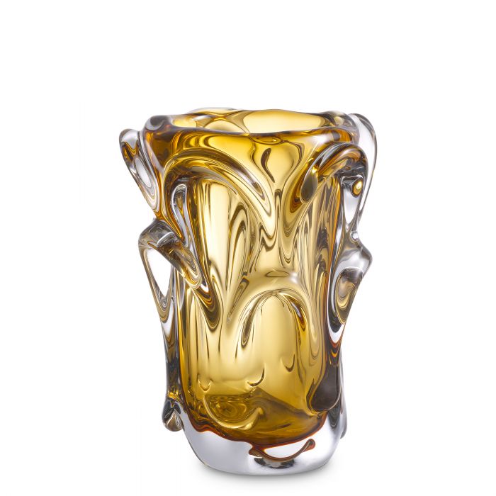 hand blown glass | yellow colour S