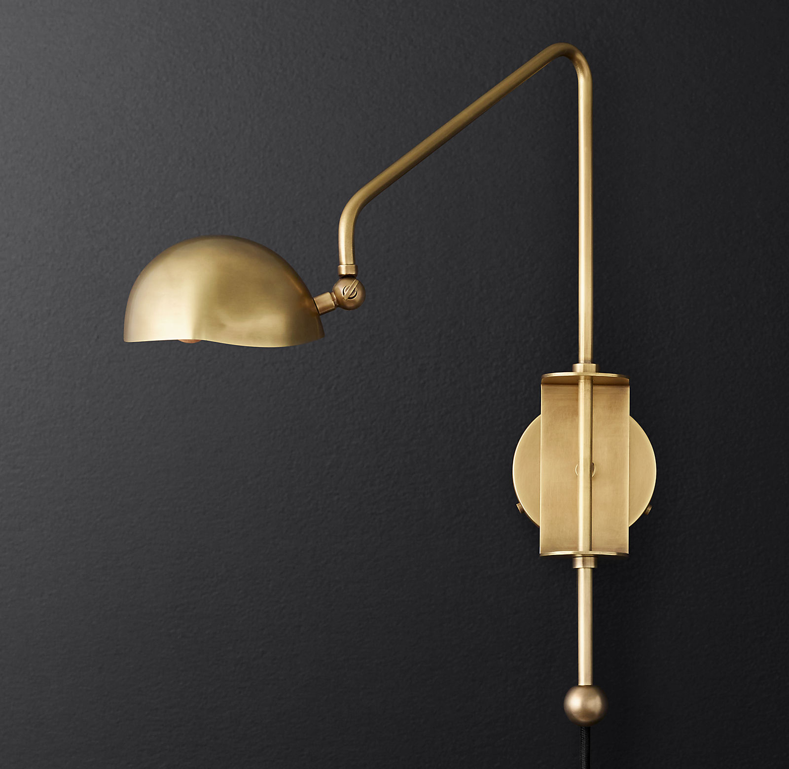 Купить Бра Convessi Swing-Arm Sconce в интернет-магазине roooms.ru