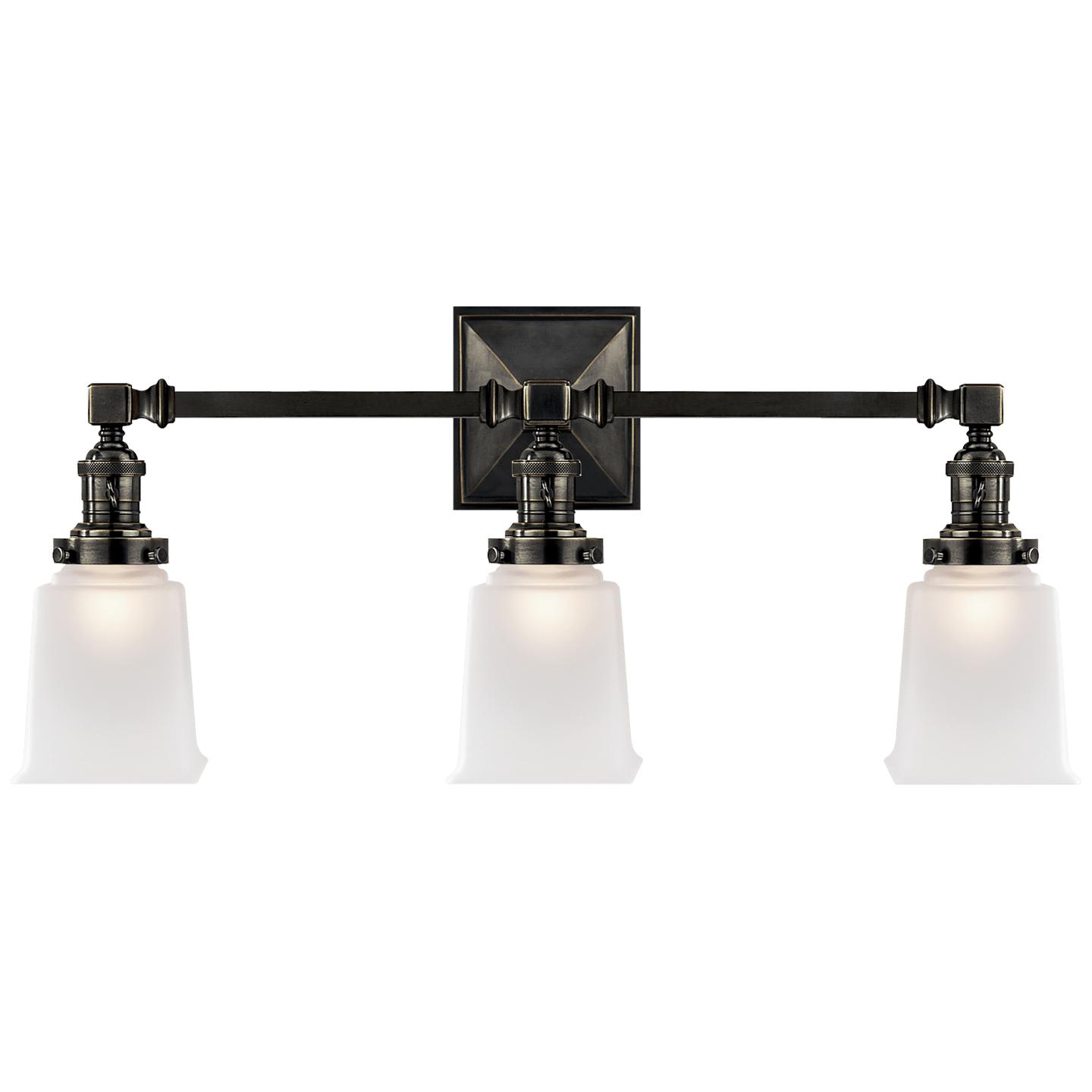 Купить Бра Boston Square Triple Light Sconce в интернет-магазине roooms.ru