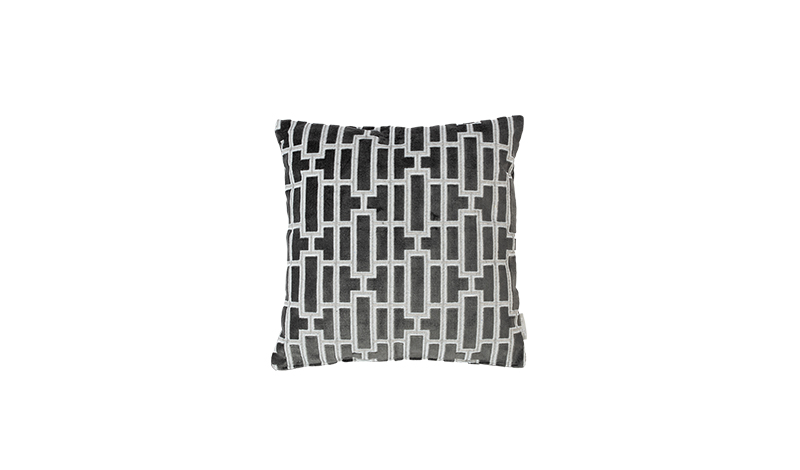 Купить Декоративная подушка Scape Denim Black 45X45 в интернет-магазине roooms.ru