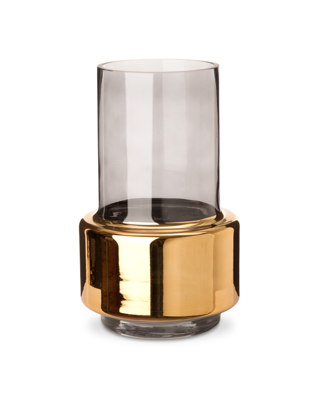 Купить Ваза Smoked Gold Lobby Vase - S в интернет-магазине roooms.ru