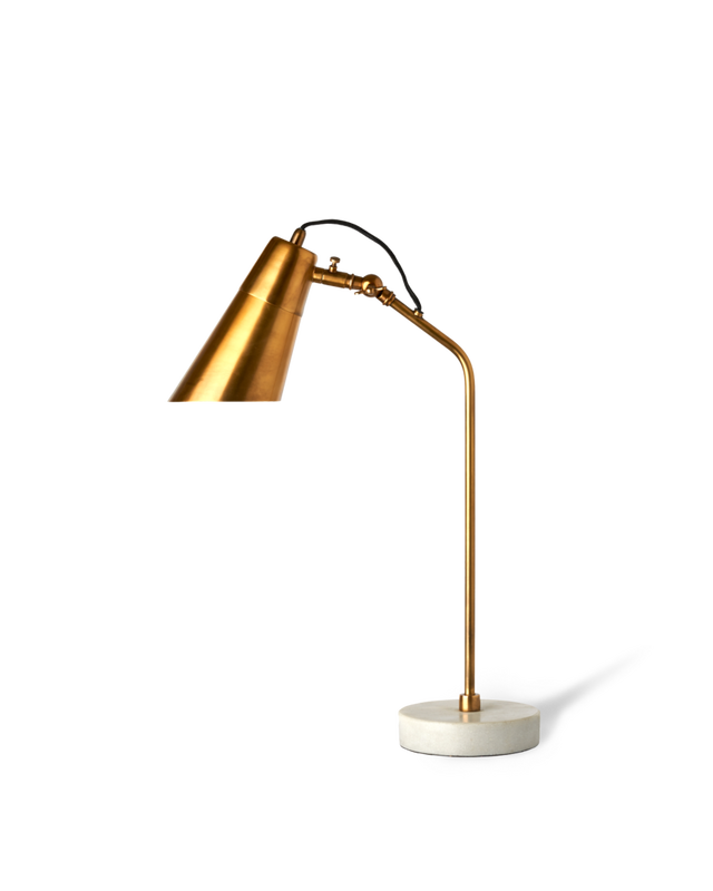 Купить Настольная лампа Marble Disk Desk Lamp в интернет-магазине roooms.ru