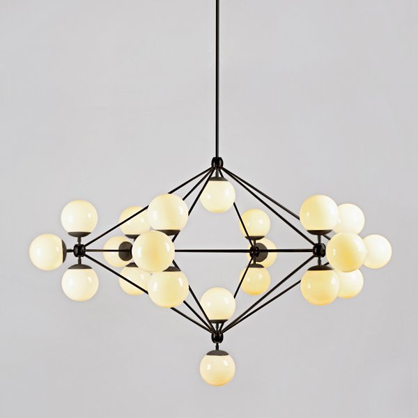 Купить Люстра Modo 6 Sided Chandelier - 21 Globes в интернет-магазине roooms.ru