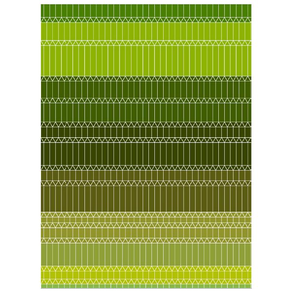 9.8 Ft. x 13.1 Ft.,Green,Wool