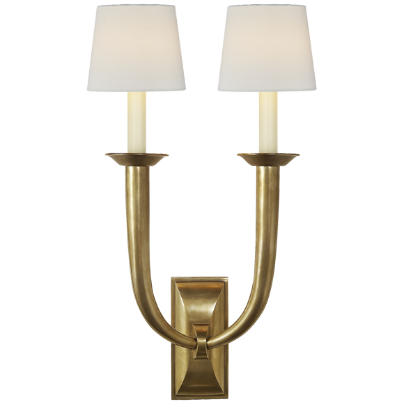 Купить Бра French Deco Horn Double Sconce в интернет-магазине roooms.ru