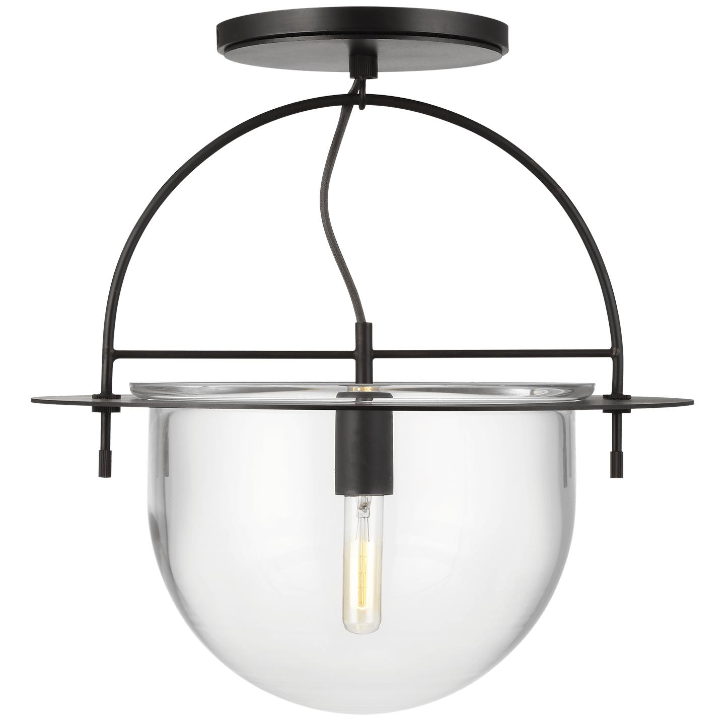 Купить Накладной светильник Nuance Large Semi-Flush Mount в интернет-магазине roooms.ru