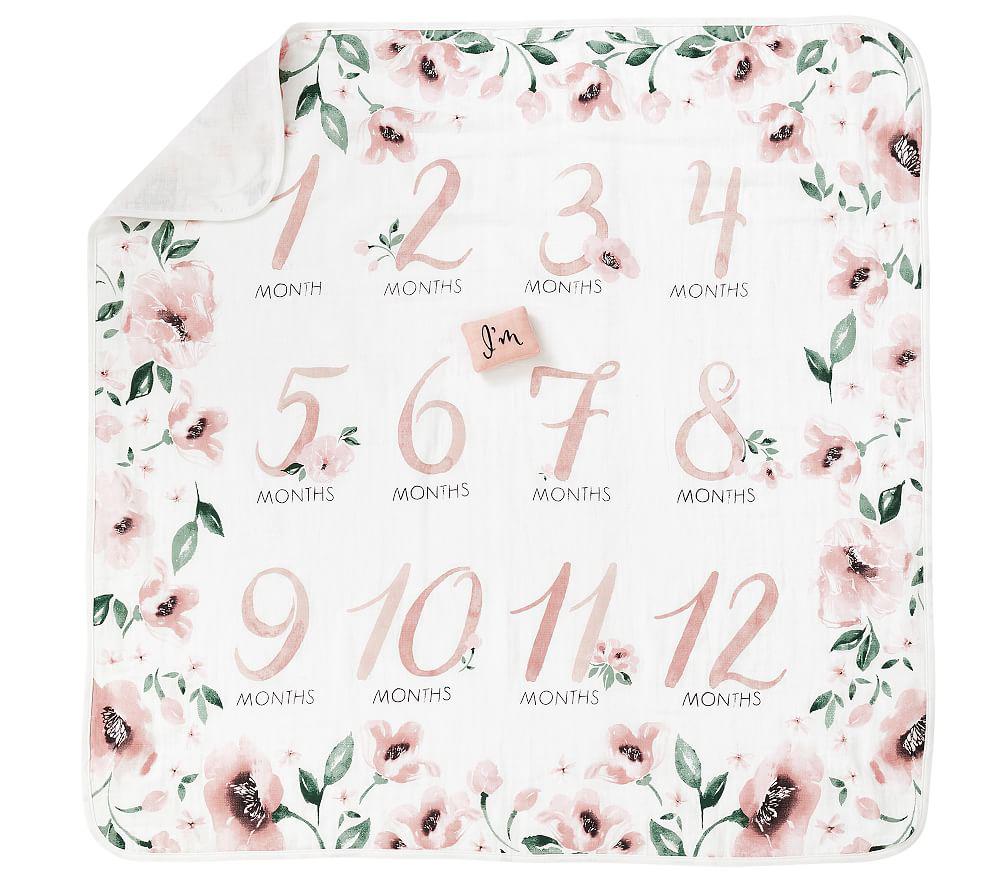 Купить Одеяло Meredith Milestone Blanket Blush Multi в интернет-магазине roooms.ru