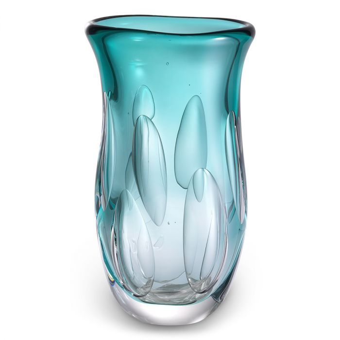 hand blown glass | turquoise colour S