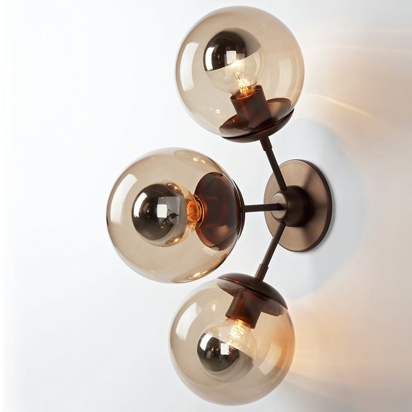 Купить Бра Modo Wall Sconce - 3 Globes в интернет-магазине roooms.ru