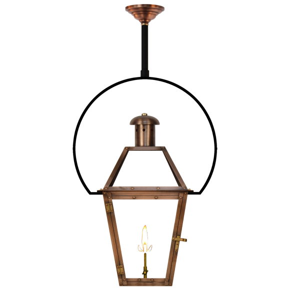 Купить Уличный подвесной светильник Georgetown 27" Yoke Ceiling Lantern в интернет-магазине roooms.ru