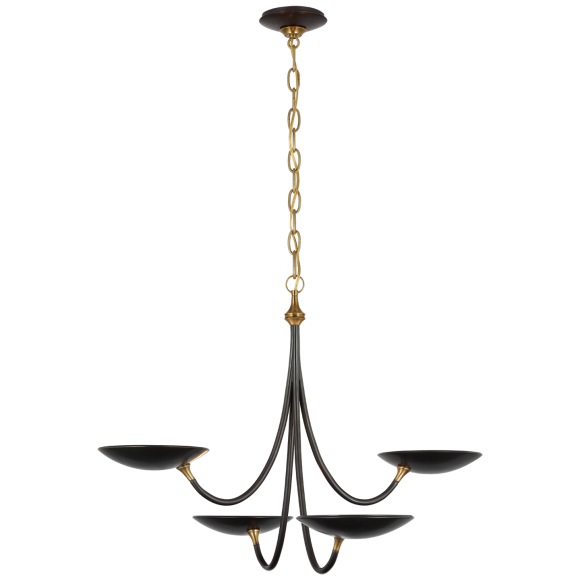 Люстра Keira Medium Chandelier Bronze and HandRubbed Antique Brass TOB