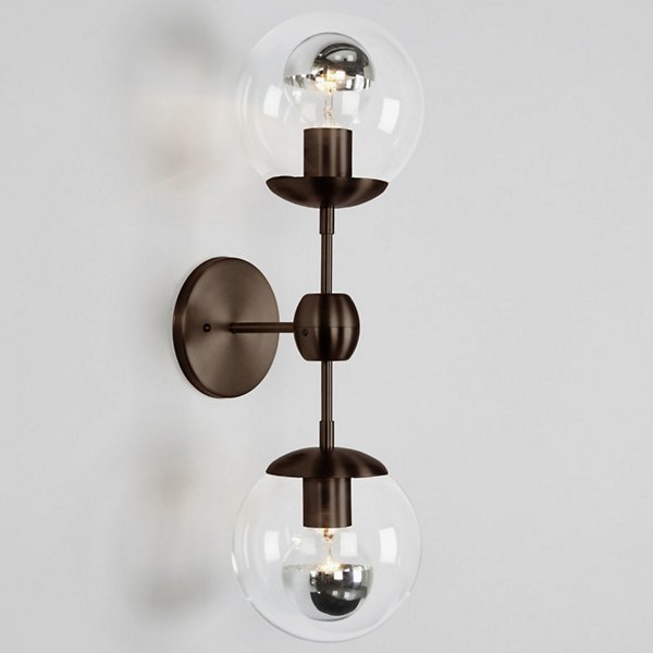 Купить Бра Modo Wall Sconce - 2 Globes в интернет-магазине roooms.ru