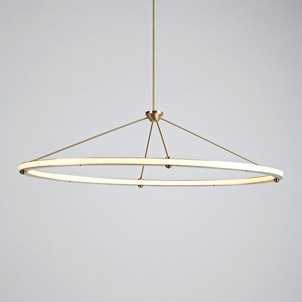 Купить Подвесной светильник Halo Oval Pendant Light в интернет-магазине roooms.ru