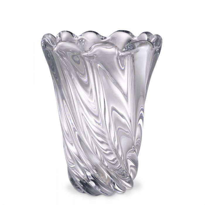 hand blown glass | clear S