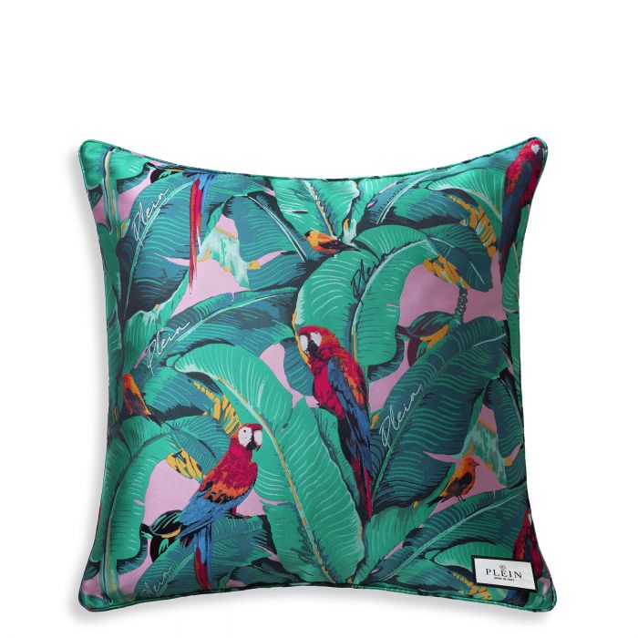 cushion jacquard 83% polyester 17% woven silk | removable cover H: 50 cm W: 50 cm