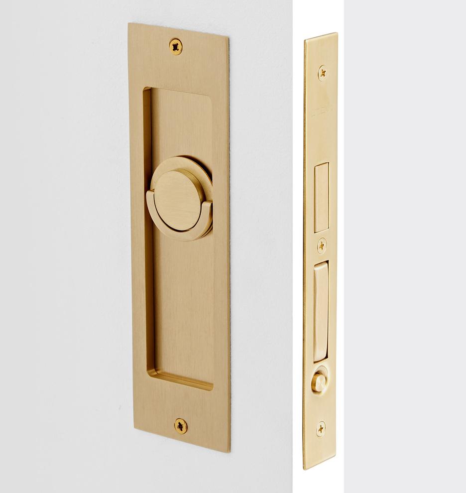 Brushed Brass Privacy