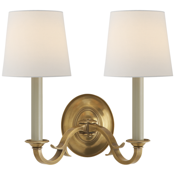 Купить Бра Channing Double Sconce в интернет-магазине roooms.ru