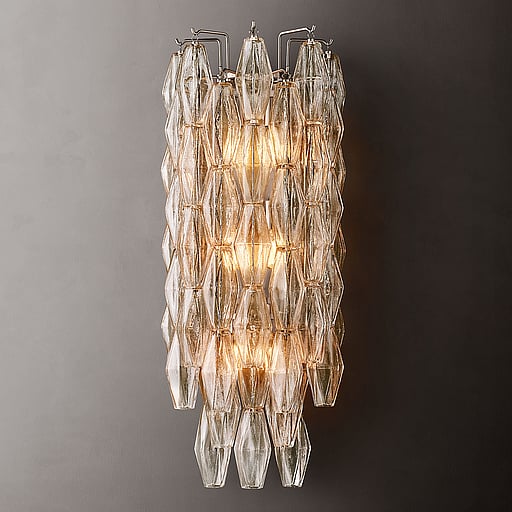 Купить Бра Chiara Clear Glass Grand Sconce в интернет-магазине roooms.ru