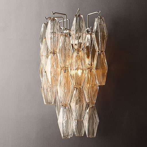 Купить Бра Chiara Clear Glass Sconce в интернет-магазине roooms.ru