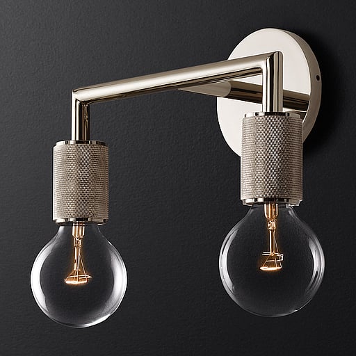 Купить Бра Utilitaire Socket Double Sconce в интернет-магазине roooms.ru