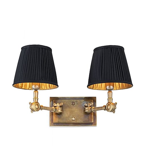 Купить Бра Wall Lamp Wentworth Double в интернет-магазине roooms.ru